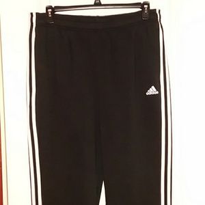 NWOT MEN XL BLACK ADIDAS JOGGERS
